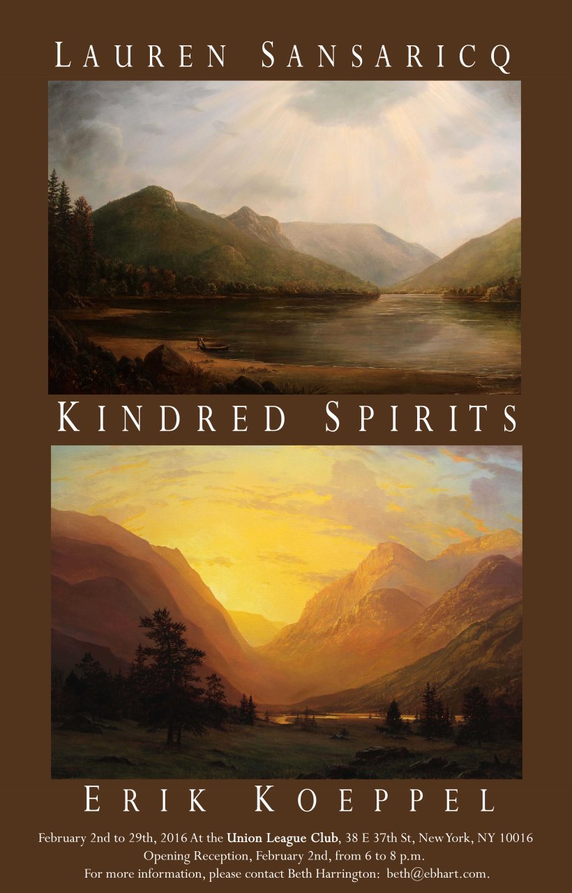 1 Kindred Spirits Erik Koeppel Lauren Sansaricq Poster web